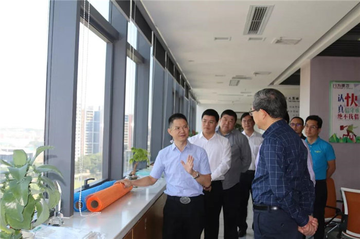 中共贛州市委常委、統(tǒng)戰(zhàn)部長彭業(yè)明等領(lǐng)導一行到訪廣東博皓考察指導-2