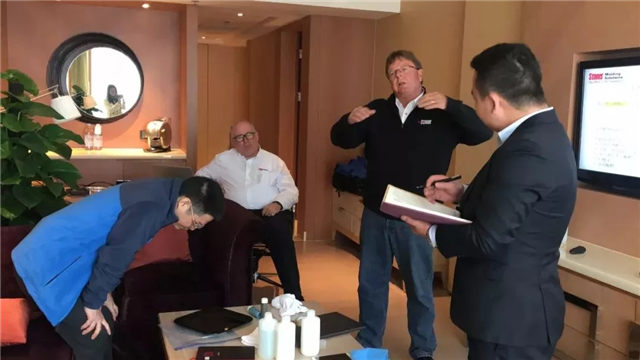 Stoner團(tuán)隊(duì)與廣東博皓團(tuán)隊(duì)一齊探討脫模劑新產(chǎn)品市場(chǎng)應(yīng)用-2