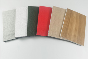 熱塑性PP蜂窩板 熱塑性預浸帶層壓板熱壓復合結構板材 廂式貨車/房車/裝配式建筑用復合板材